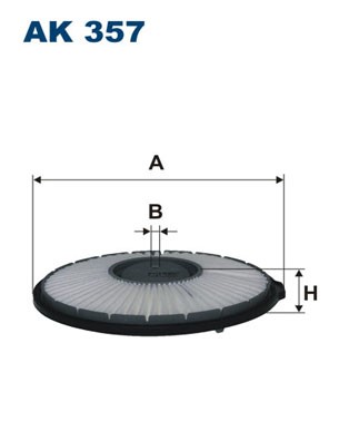 Luftfilter Filtron AK 357 FILTRON Luftfilter Filtron AK 357 FILTRON
