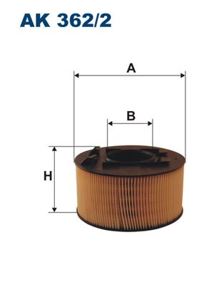 Luftfilter Filtron AK 362/2 FILTRON