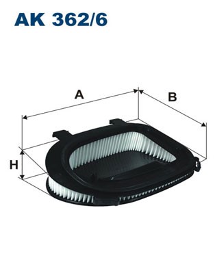Luftfilter Filtron AK 362/6 FILTRON