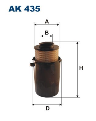 Luftfilter Filtron AK 435 FILTRON
