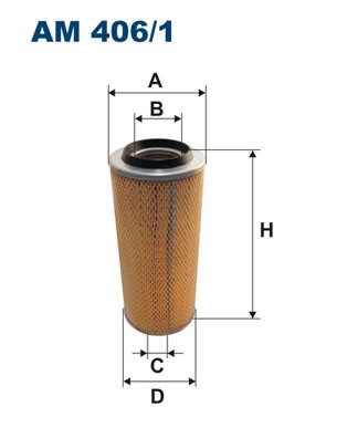 Luftfilter Filtron AM 406/1 FILTRON