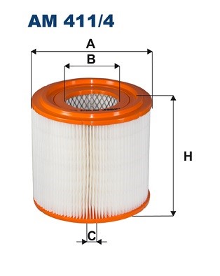 Luftfilter Filtron AM 411/4 FILTRON