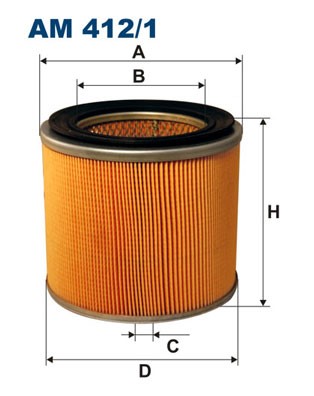 Luftfilter Filtron AM 412 FILTRON