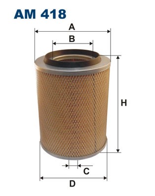 Luftfilter Filtron AM 418 FILTRON