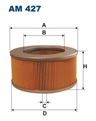 Luftfilter Filtron AM 427 FILTRON
