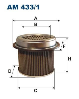 Luftfilter Filtron AM 433 FILTRON