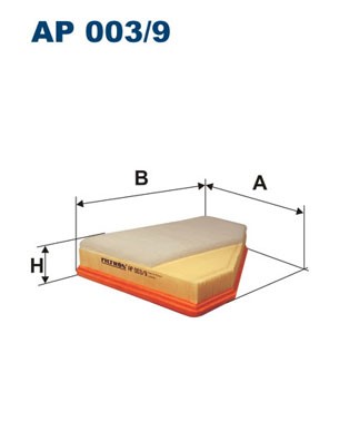 Luftfilter Filtron AP 003/9 FILTRON Luftfilter Filtron AP 003/9 FILTRON