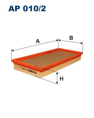 Luftfilter Filtron AP 010/2 FILTRON Luftfilter Filtron AP 010/2 FILTRON