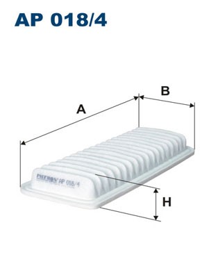 Luftfilter Filtron AP 018/4 FILTRON Luftfilter Filtron AP 018/4 FILTRON