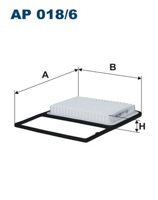 Luftfilter Filtron AP 018/6 FILTRON Luftfilter Filtron AP 018/6 FILTRON