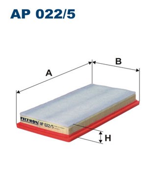 Luftfilter Filtron AP 022/5 FILTRON