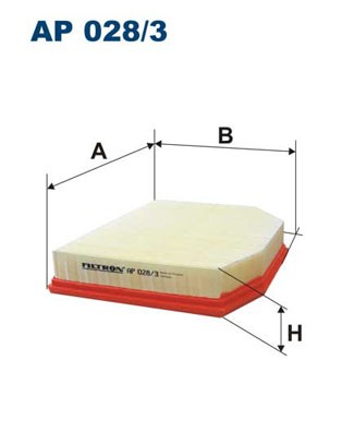 Luftfilter Filtron AP 028/3 FILTRON Luftfilter Filtron AP 028/3 FILTRON