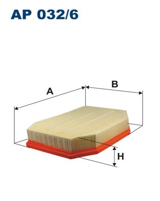 Luftfilter Filtron AP 032/6 FILTRON Luftfilter Filtron AP 032/6 FILTRON