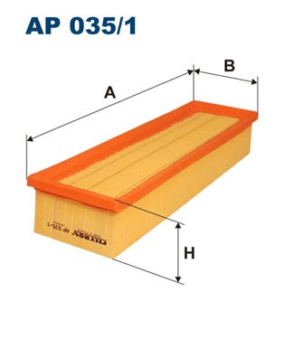 Luftfilter Filtron AP 035/1 FILTRON Luftfilter Filtron AP 035/1 FILTRON