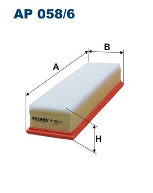 Luftfilter Filtron AP 058/6 FILTRON