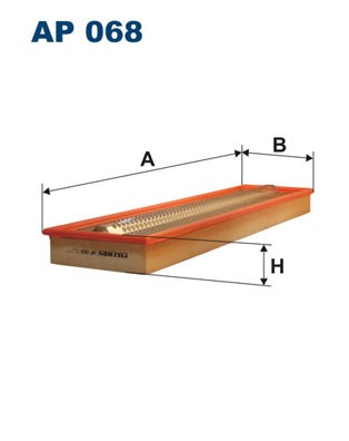 Luftfilter Filtron AP 068 FILTRON Luftfilter Filtron AP 068 FILTRON