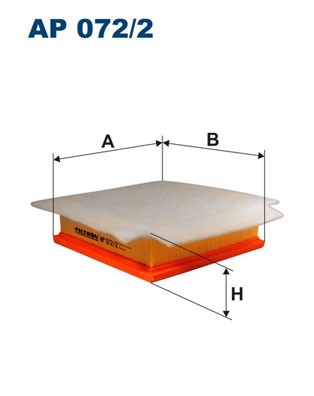 Luftfilter Filtron AP 072/2 FILTRON Luftfilter Filtron AP 072/2 FILTRON