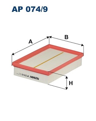 Luftfilter Filtron AP 074/9 FILTRON