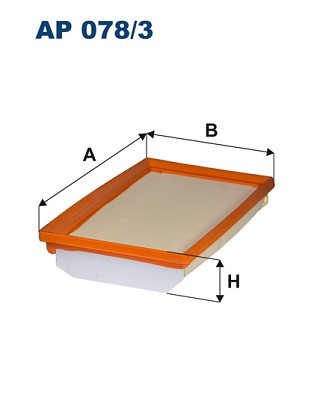 Luftfilter Filtron AP 078/3 FILTRON Luftfilter Filtron AP 078/3 FILTRON