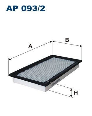 Luftfilter Filtron AP 093/2 FILTRON