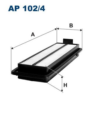 Luftfilter Filtron AP 102/4 FILTRON