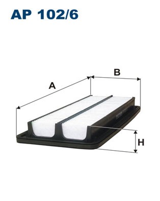 Luftfilter Filtron AP 102/6 FILTRON