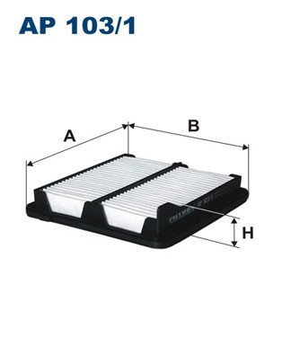 Luftfilter Filtron AP 103/1 FILTRON