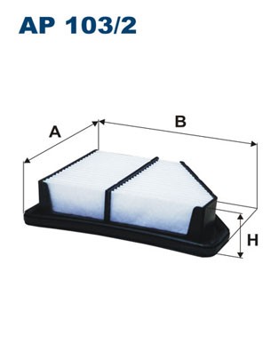 Luftfilter Filtron AP 103/2 FILTRON Luftfilter Filtron AP 103/2 FILTRON