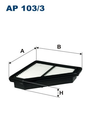 Luftfilter Filtron AP 103/3 FILTRON