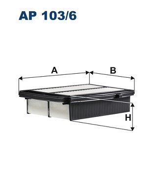 Luftfilter Filtron AP 103/6 FILTRON