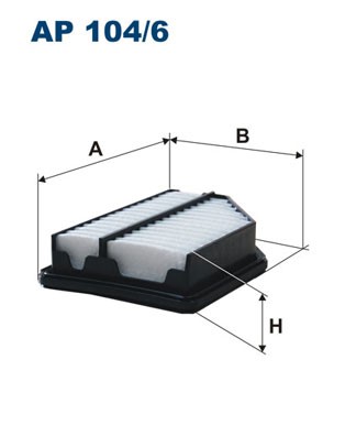 Luftfilter Filtron AP 104/6 FILTRON Luftfilter Filtron AP 104/6 FILTRON