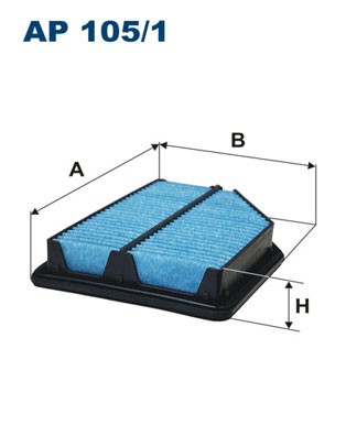 Luftfilter Filtron AP 105/1 FILTRON Luftfilter Filtron AP 105/1 FILTRON