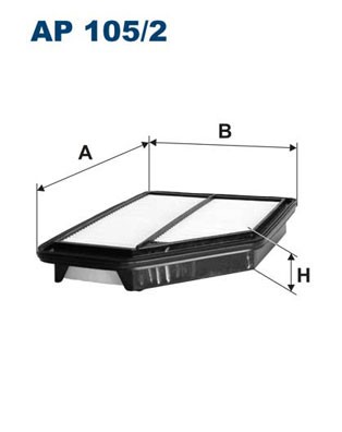 Luftfilter Filtron AP 105/2 FILTRON Luftfilter Filtron AP 105/2 FILTRON
