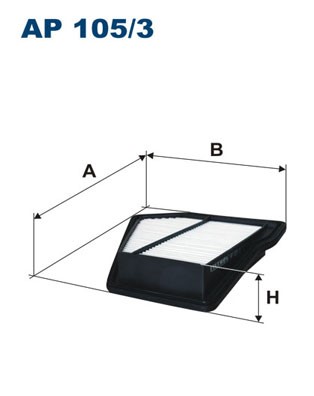 Luftfilter Filtron AP 105/3 FILTRON