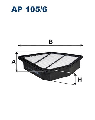 Luftfilter Filtron AP 105/6 FILTRON
