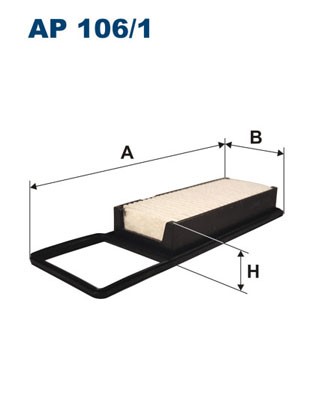 Luftfilter Filtron AP 106/1 FILTRON Luftfilter Filtron AP 106/1 FILTRON