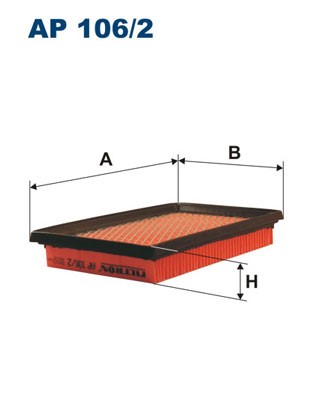 Luftfilter Filtron AP 106/2 FILTRON