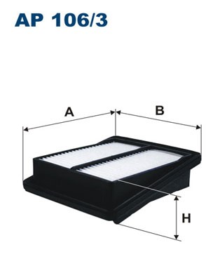 Luftfilter Filtron AP 106/3 FILTRON