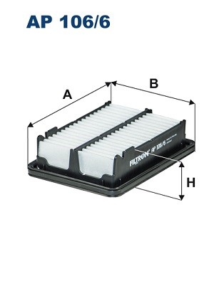 Luftfilter Filtron AP 106/6 FILTRON
