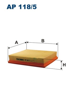 Luftfilter Filtron AP 118/5 FILTRON Luftfilter Filtron AP 118/5 FILTRON