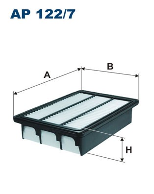 Luftfilter Filtron AP 122/7 FILTRON Luftfilter Filtron AP 122/7 FILTRON