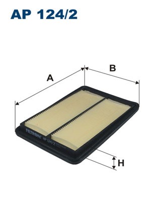 Luftfilter Filtron AP 124/2 FILTRON