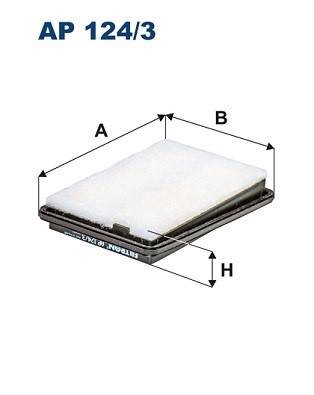 Luftfilter Filtron AP 124/3 FILTRON