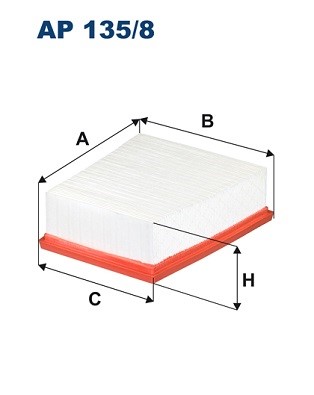 Luftfilter Filtron AP 135/8 FILTRON Luftfilter Filtron AP 135/8 FILTRON