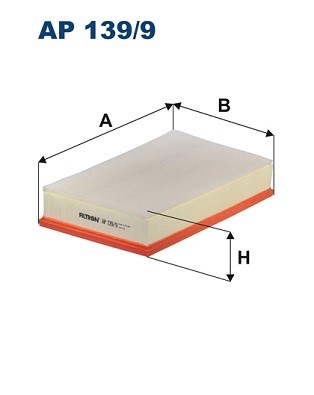 Luftfilter Filtron AP 139/9 FILTRON Luftfilter Filtron AP 139/9 FILTRON