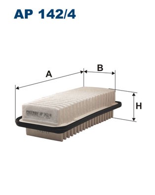 Luftfilter Filtron AP 142/4 FILTRON
