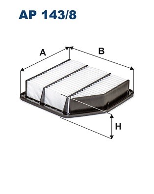 Luftfilter Filtron AP 143/8 FILTRON Luftfilter Filtron AP 143/8 FILTRON