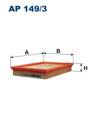 Luftfilter Filtron AP 149/3 FILTRON