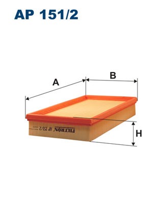 Luftfilter Filtron AP 151/2 FILTRON Luftfilter Filtron AP 151/2 FILTRON