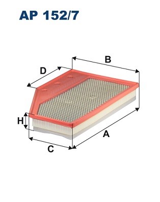 Luftfilter Filtron AP 152/7 FILTRON